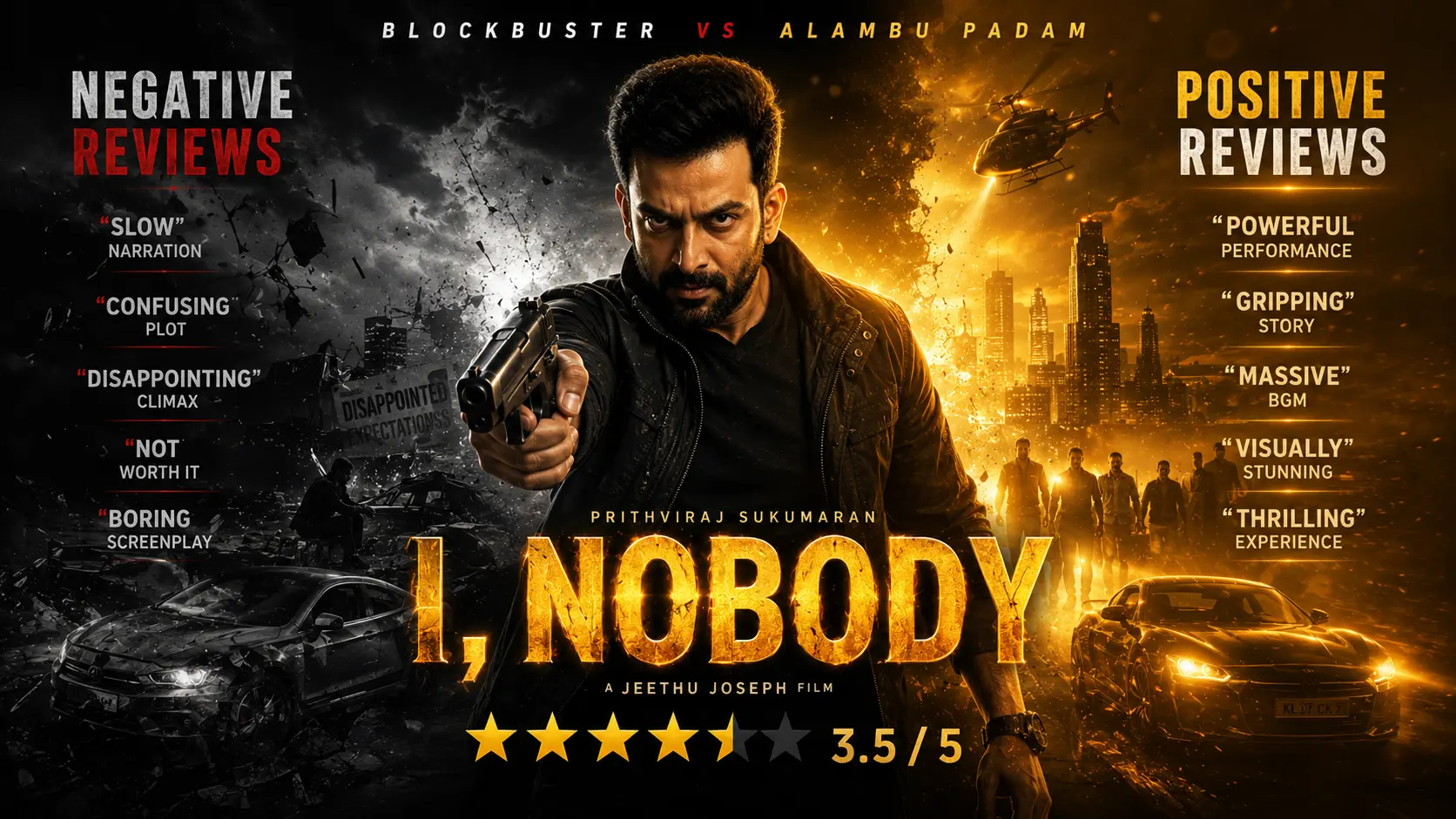 I, Nobody Review: पृथ्वीराज की नई फिल्म 7 I, Nobody Review