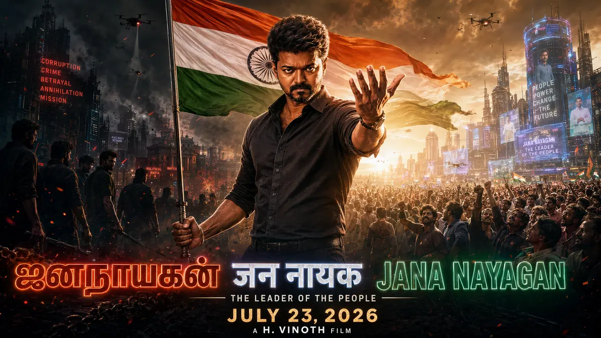 Jana Nayagan Movie Review 2026 Thalapathy Vijay Action Film Poster Jana Nayagan Movie Review 2026 Thalapathy Vijay Action Film Poster