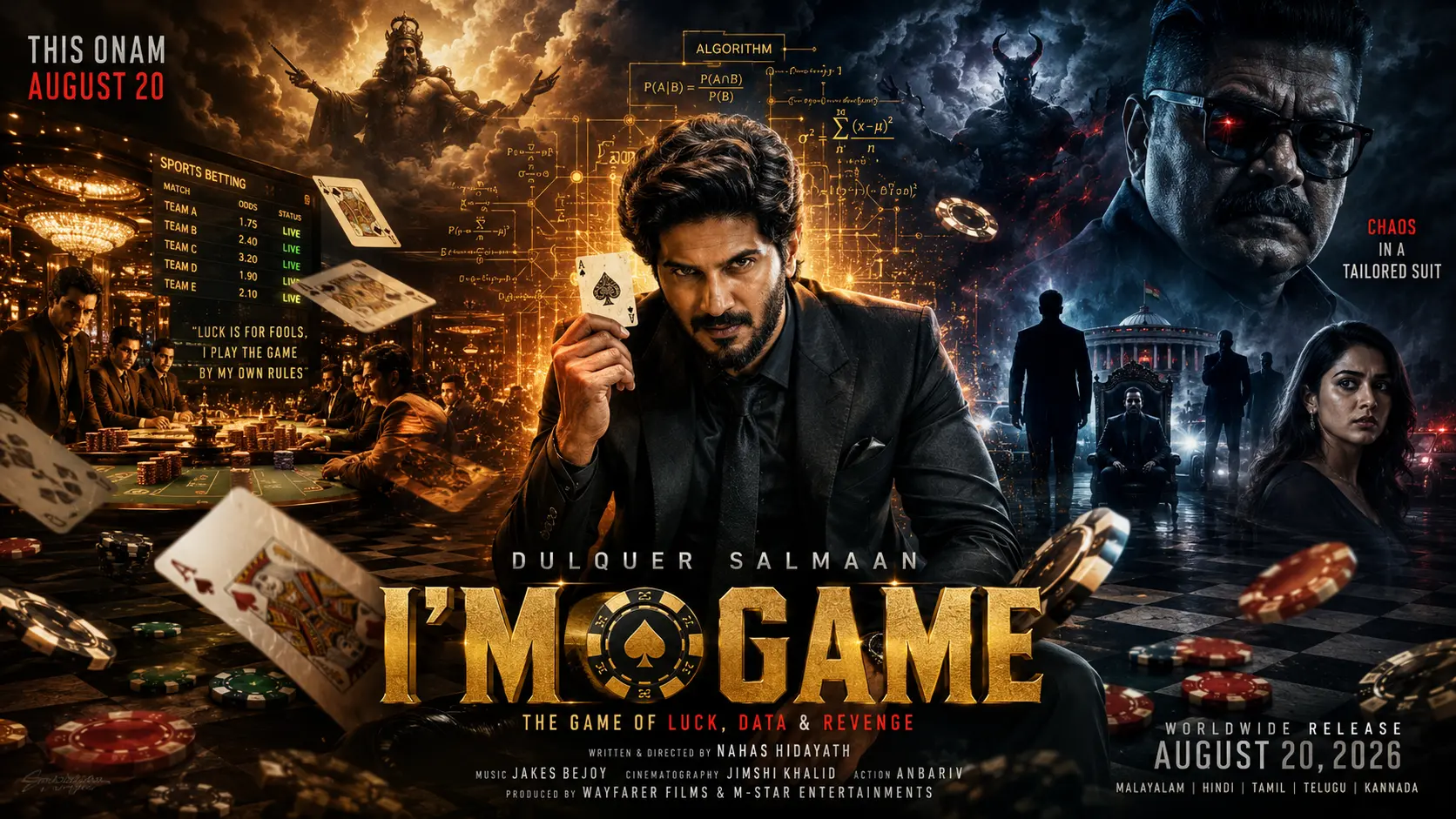 I'm Game Movie Review 2026 Dulquer Salmaan Action Thriller Poster