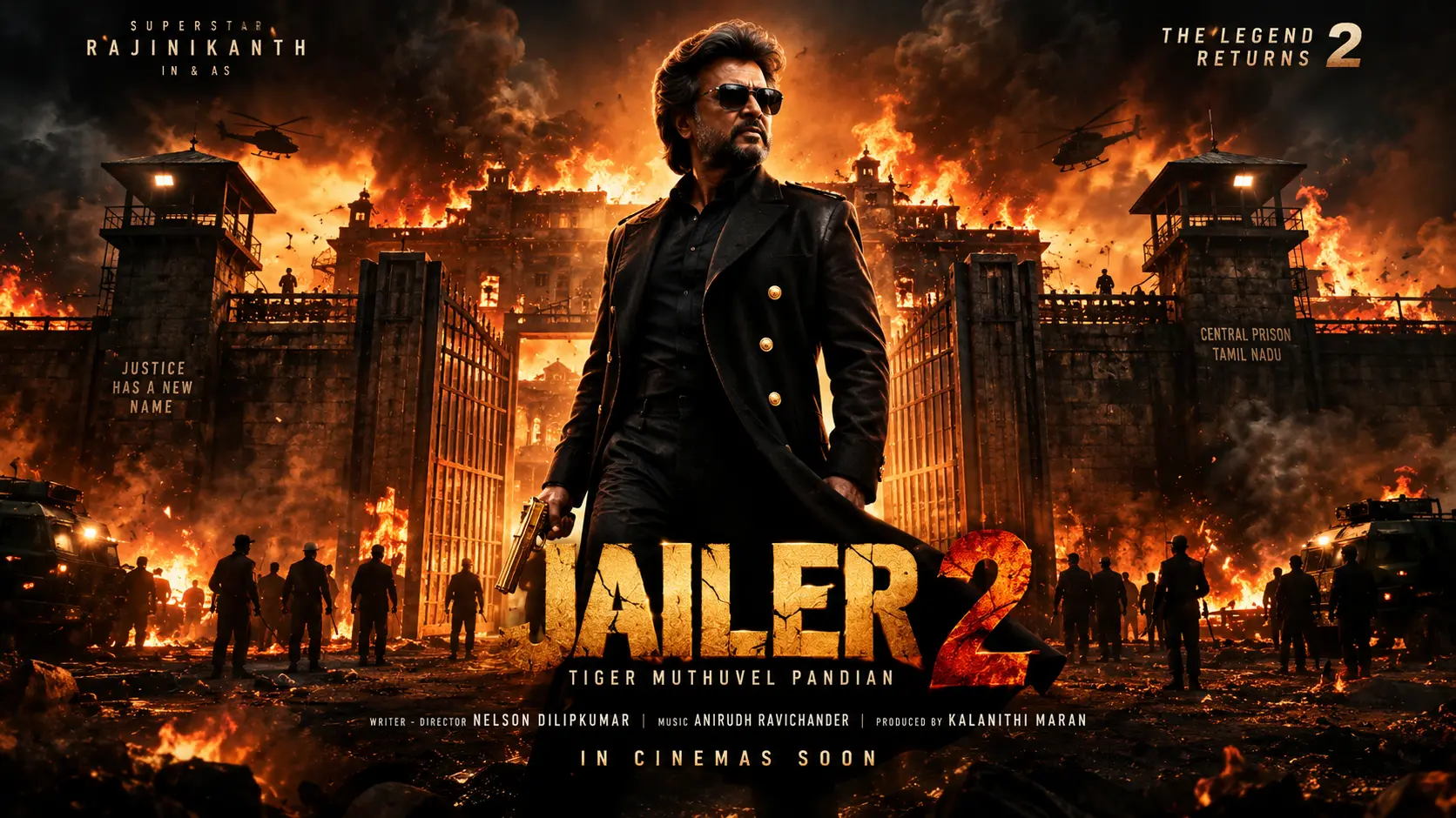 Jailer 2 Movie Review 2026 Rajinikanth Action Movie Poster