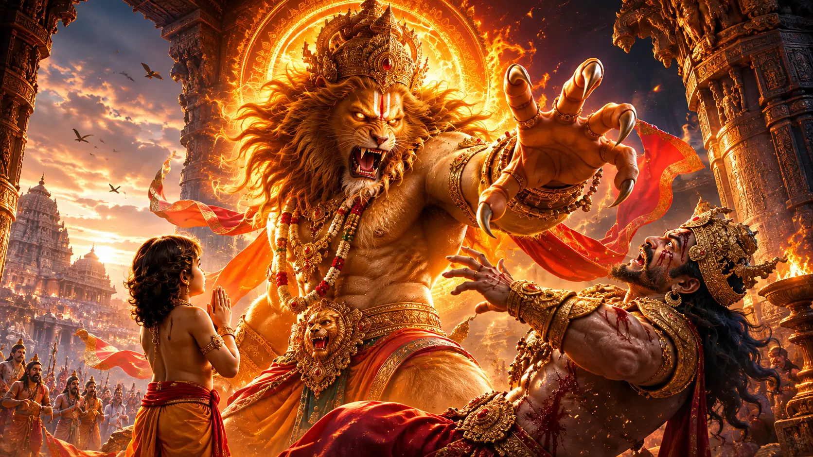 Mahavatar Narsimha Movie Review 2025 Poster