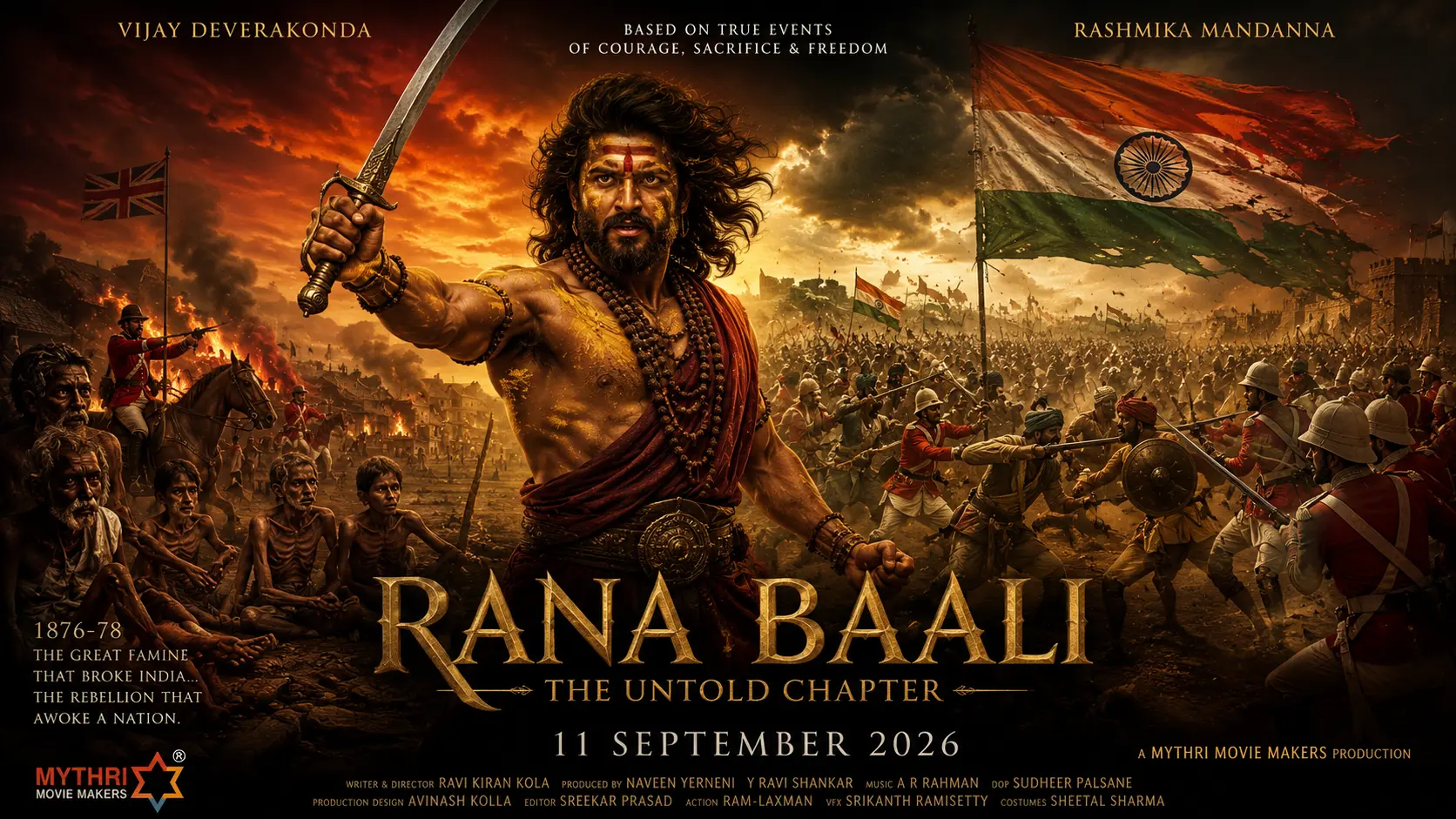 Rana Baali Movie Review 2026 Vijay Deverakonda Movie Poster