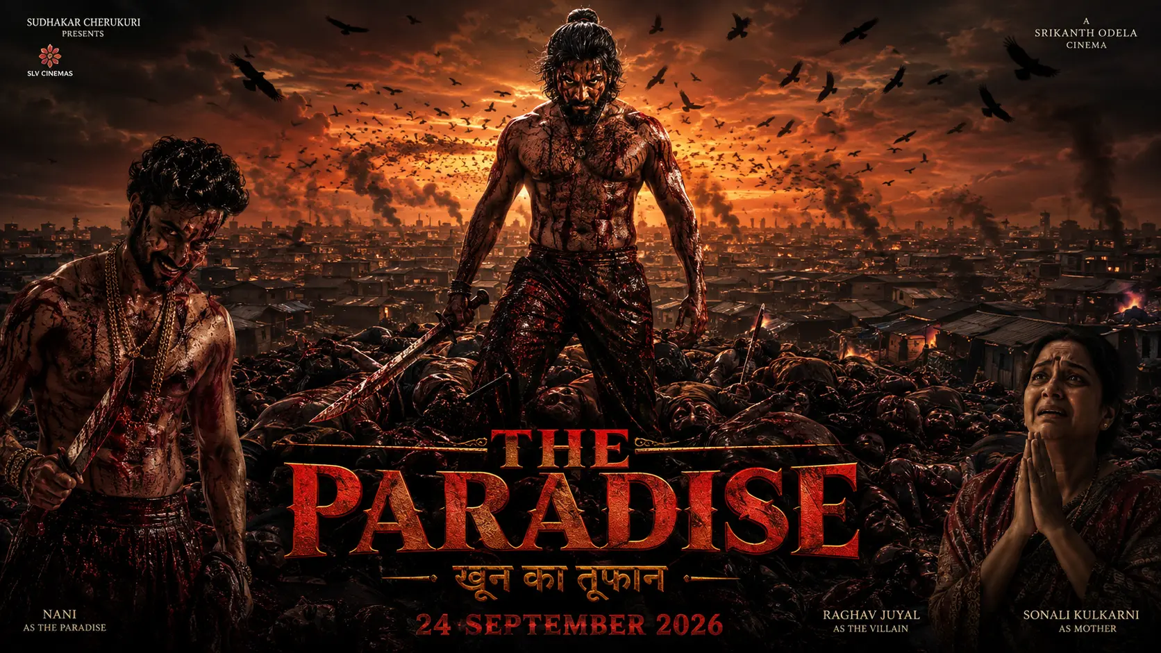 The Paradise Teaser Review 2026 Nani Wild Avatar