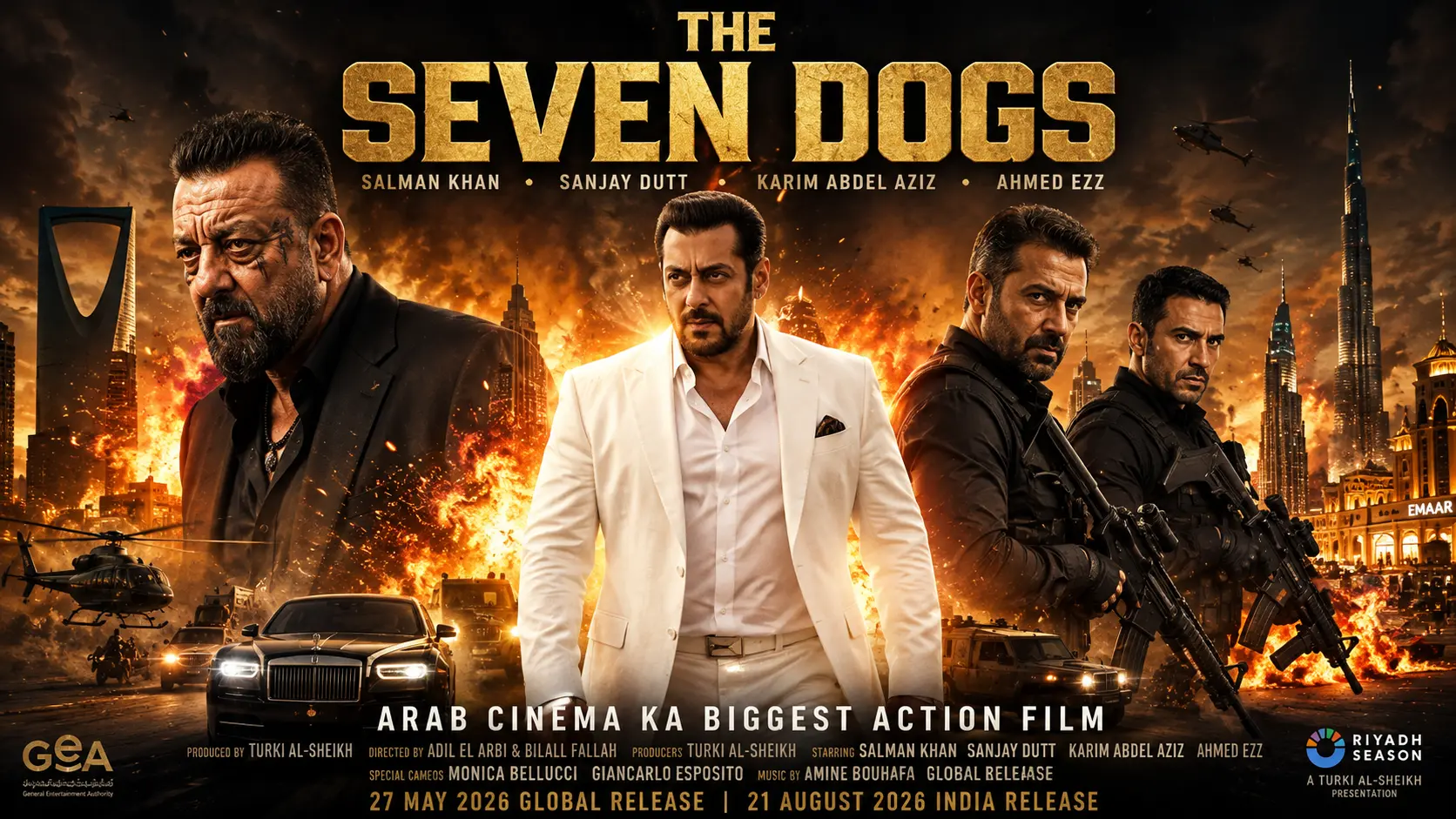 The Seven Dogs Movie Review 2026: Best Action, Salman Khan का धमाका 7 The Seven Dogs Movie Review 2026 Salman Khan Sanjay Dutt