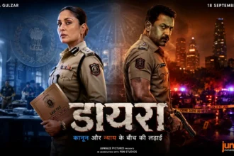 Daayra Movie Review 2026 featuring Kareena Kapoor Khan and Prithviraj Sukumaran Crime Thriller movie poster