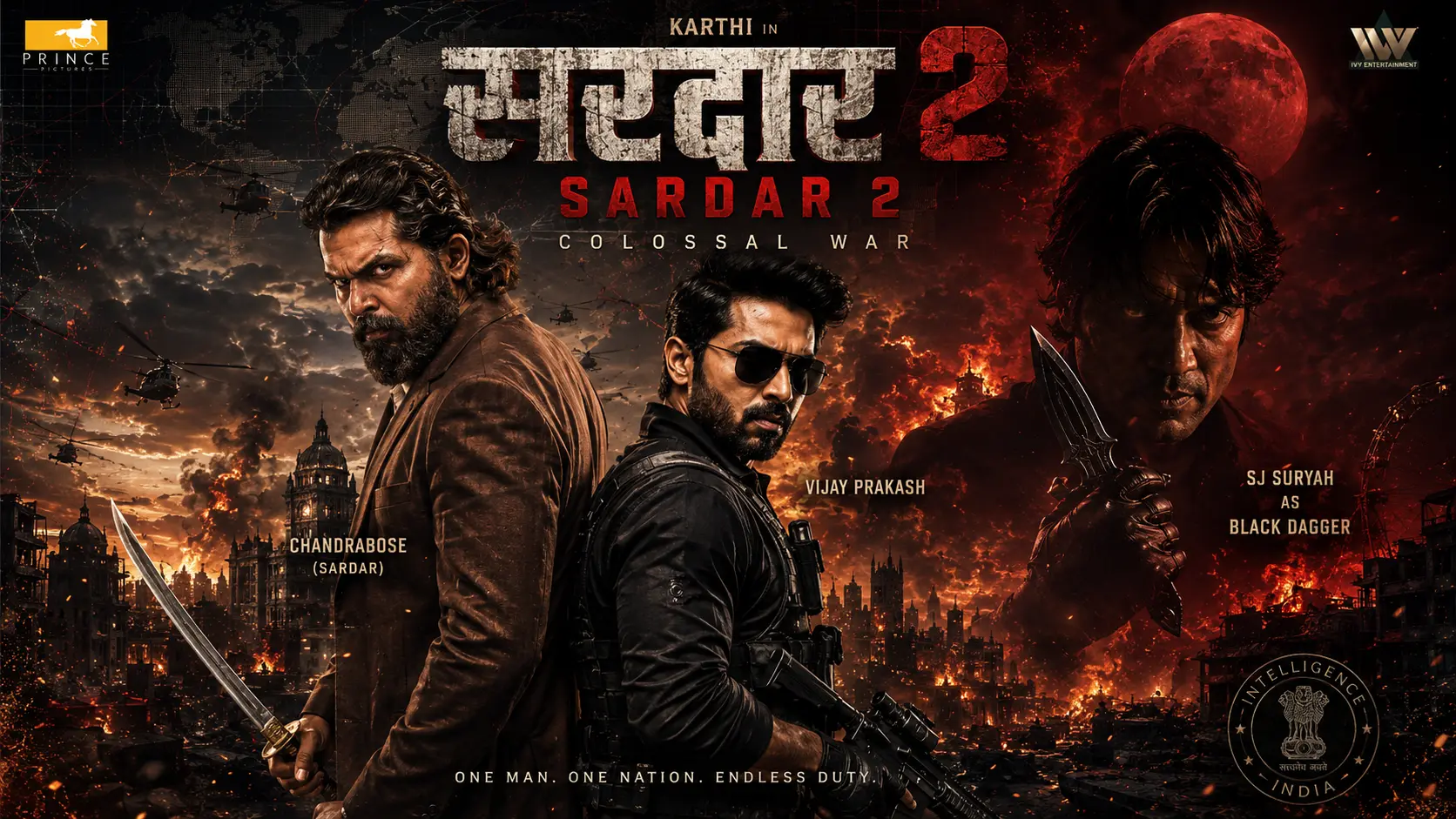 Sardar 2 Movie Review 2026 featuring Karthi vs SJ Suryah, story, cast, release date and honest verdict